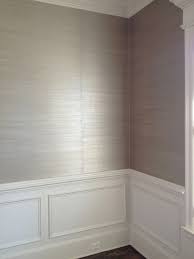 Metallic Grasscloth Wallpaper Home Interior Dining Room Decor