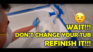 Nothing else will even get the dirt off the refinish. Tub Refinishing Spray From Homax Youtube