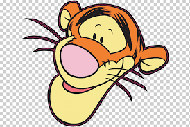 This baby winnie the pooh step by step drawing. Tigger Winnie The Pooh Rabbit Eeyore Piglet Jeanbaptiste Monge Face Head Cartoon Png Klipartz