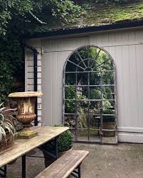 Reclaimed Architectural Mirror Garden Mirrors Outdoor Mirror Italian Garden