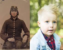 Two-Year-Old Brooklyn Baby or Confederate Army Soldier?