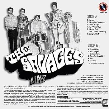 THE SAVAGES LIVE - COLOURED LP: THE SAVAGES: Amazon.in: Music}