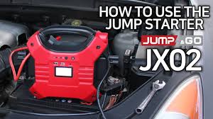 The jump starter works by connecting to your car's dead battery, then uses its own battery to give the vehicle enough power to run the starter motor and fire the engine into life. Jump Go Jump Starter Jx02 Tradekorea