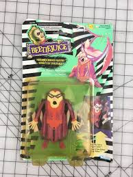 Packaging is case fresh but may have flaws. 1989 Vintage Beetlejuice Figure Toy In Package