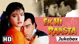 Ek Hi Raasta 1993 Ajay Devgan Raveena Tandon Bollywood 90 S Hit Songs Hd Youtube
