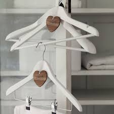 Wooden Hangers From The White Company Wooden Hangers White Wooden Hangers Wooden Coat Hangers