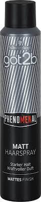 Unsere redaktion an produkttestern verschiedene hersteller & marken verglichen und wir präsentieren ihnen als. Schwarzkopf Got2b Phenomenal Matt Haarspray 200 Ml Dm At