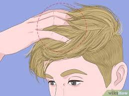 For men with naturally wavy hair, this style usually works great for them because the layered waves will provide a slightly messy appearance that can mask thinness. 3 Simple Ways To Style Straight Male Hair Wikihow