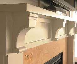 Corbels On The Fireplace With Board Batten Look Easy Peasy White Fireplace Mantels Fireplace Mantels Diy Fireplace Mantle