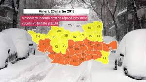 Vint puternic 5.9 m/s umeditate 89% precipitatii: Iarna Nu Se Mai DezlÄƒnÈ›uie 24 25 Si 26 Martie 2018 Meteorologii Au AnunÅ£at Cod Verde Galben Si Portocaliu De Ninsori Abundente Si Viscol Anm A Precizat Altceva Nu E Voie Rosu Olt Ro