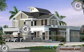 Exterior Elevation Design With Modern Two Story Homes 99 Home Plans Kerala House Design House Plans With Pictures House Design