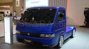 Mungkin nih ya, selain karena ketangguhannya, mobil ini juga terlihat garang. Begini Jadinya Carry Pick Up Kena Sentuhan Modifikasi