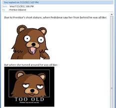 Pedo Bear | PrenticeOsborne.Com