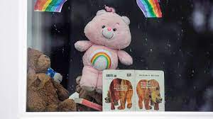 Larry's got a big nose. Children Are Hunting Teddy Bears During The Coronavirus Outbreak The New York Times