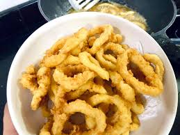 Sebab ada satu hari tu. Resepi Sotong Celup Tepung