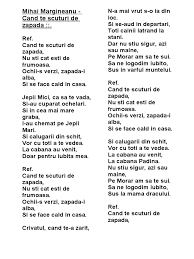 versurile piesei plec pe marte cu cheloo. Cantece De Munte Versuri Naturaleza