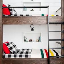 You can customize the storage underneath by adding a tall. Brass Plumbing Bunk Bed Rail Design Ideas