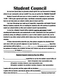Complete Student Council Forms Packet Student Council Student Council President Speech Student Leadership