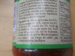 Sauce Tomate Basilic Bio Carrefour Bio 350 G