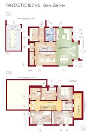 Stadtvilla Grundriss Mit Garage Gerade Treppe Mit Galerie 5 Zimmer 165 Qm Walmdach Architektur 3 Kinderzimmer Arb Stadtvilla Grundriss Stadtvilla Haus