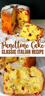 This Traditional Italian Panettone Recipe Was Originally A Christmas Sweet Bread But Italian Desserts Traditional Bread Recipes Sweet Italian Christmas Recipes