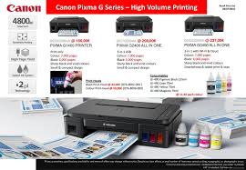 Scopri ricette, idee per la casa, consigli di stile e altre idee da provare. Canon Pixma G3400 Promotions