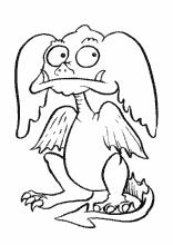 Lustige Liebe Monster Ausmalbilder