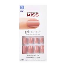 Simplyshon #kiss #pressonnails hey there lovies! Kiss Gel Fantasy False Nails Pink Beige 28ct Target