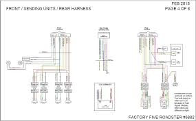 This chassis harness has been especially designed by factory five racing and ron francis wireworkst for use in the roadster and coupe. Finishing A Wiring Diagram For My Build
