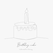 Then connect them with two short lines. Birthday Cake Drawing Stock Illustrations 21 093 Birthday Cake Drawing Stock Illustrations Vectors Clipart Dreamstime