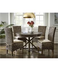 Furniture Baker Street Round Expandable Dining Table Created For Macy S Reviews Furniture Macy S In 2020 Expandable Dining Table Dining Dining Table