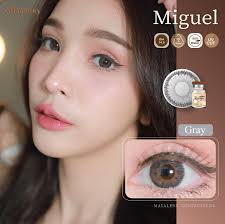 Miguel gray Dia:14.5 ตัวแม่สายเฟียสสส ใส่ปุ๊ปฟาดปั๊ป เอาอยู่ทุกงาน  โดดเด่นด้วย ค่าน้ำ55% 🔥ตัวเลนส์ ผลิตจาก mpc polymer 🔥นุ่ม สบายตา ทุกครั้ง  ที่ใส่ 🔥 200 ดีไซต์สุดฮิตจากเกาหลี สอบถาม/สั่งซื้อสินค้า Line:@Mayalens  (มี@)หรือคลิก👇 https://lin.ee ...