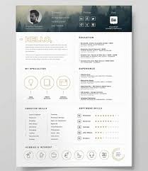 It is easy to customize your own template, especially since it is really written by a clean, semantic markup. 15 Unique Resume Templates To Download Use Now