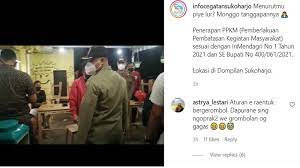 Lowongan krjaan yg bsa di bwa pulang area sukoharjo : Video Viral Bupati Sukoharjo Adu Mulut Dengan Pedagang Ini Kronologinya Versi Satpol Pp