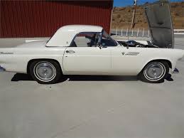 Image result for Snowshoe White 1955 Thunderbird