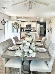 Fall Farmhouse Decor Fancy Fix Decor The Perfect Fall And Thanksgiving Table Setting An Dinning Room Decor Dining Room Table Decor Farmhouse Dining Table Set
