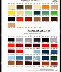 Ford Interior Color Codes Wiring Schematic Diagram