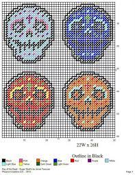 These easy rock painting ideas for beginners are way too awesome to pass up. Day Of The Dead Sugar Skull Magnets Plastic Canvas Patterns Plastic Canvas Crafts Plastic Canvas Ornaments