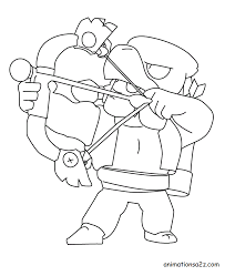 On offense, focus on firing your shots in the grass where enemies like to hide. Brawl Stars Coloring Pages