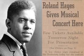 Acclaimed tenor Roland Hayes frequented Pullman