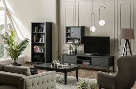 Cnc desenler ile dekore edilmiştir. Tv Wall Units Gala Mobilya