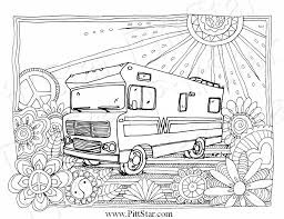 Download and print free vintage camper coloring pages to keep little hands occupied at home; Instant Download Wimsical Winnebago Motorhome Printable Coloring Page Unicorn Coloring Pages Coloring Pages Zentangle Patterns Coloring Pages