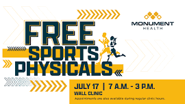 Free Sports Physicals (Wall)
