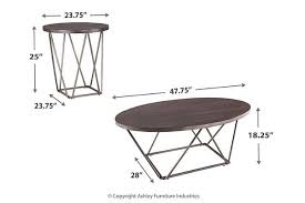 Neimhurst Table Set Of 3 Ashley Furniture Homestore In 2020 Living Room Table Sets Living Room Table Round End Tables