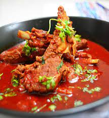 Rajasthani Laal Maas Recipe Mutton In Red Spicy Gravy Recipe Veg Recipes Recipes Veg Dishes