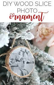 Diy Wood Slice Family Picture Ornaments Diy Christmas Gifts For Family Picture Ornaments Wood Christmas Ornaments
