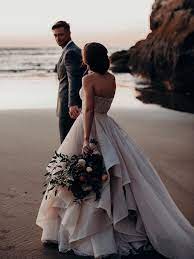 Water Beach Ocean And Lake Wedding Photo Ideas Weddings Weddingphotos Weddin Wedding Dresses Beaded Bodice Sweetheart Neck Wedding Dress Ball Gowns Wedding