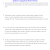 These worksheets are primarily division word problems that introduce remainders. 1
