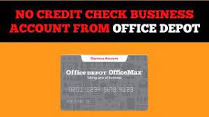 **business credit account $50 off $150: Office Depot Business Credit Card With No Credit Check No Pg Youtube