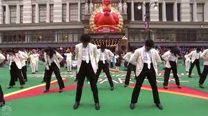 I'll be all day in my room watching the parade say what you will about beetlejuice the musical but they really pulled out all the stops for the thanksgiving day parade. All The Broadway Performances In Macy S Thanksgiving Parade Time